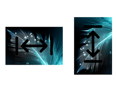 Lavagna Vision Board Magnetica Concept Crystal, Lavagna Bianca in Metallo per Obiettivi, Casa e Ufficio