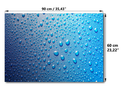 Concept Crystal Pizarra Blanca Magnética Minimalista, Panel Metálico para Escritura, Borrable