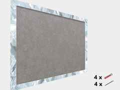 Magnetische Metalltafel – Trocken abwischbare Wandtafel und starke Magnet-Pinnwand für Büros, Zuhause und Klassenzimmer – Moderner und langlebiger Wand-Organizer: Gemalte Katze