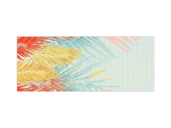 Design glass backsplash - Tempered Glass BBS29 splashback w/wo magnetic properties : Nature Series : Botanical wall art.