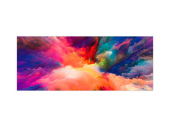 Stylish glass backsplash - Photo glass upstand BBS31 w/wo magnetic properties : Textures series : Colours splash