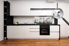 Wide format Wall panel - Design backsplash BBS34 w/wo magnetic properties : Miscellaneous series : Foggy forest