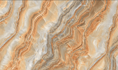 Special order - Gigantic Worktop saver and Pastry Board - Tempered GLASS Cutting Board DD21 Marbles 1 Series: Swirls of orange marble (Copy)