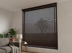 XXL 25mm Wooden Venetian Blinds – Ceiling Mount
