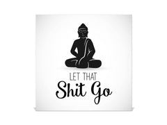 Cassettina decorativa per chiavi con immagini a scelta K07: Buddha meditante