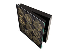 Wall Mount Key Box together K12 Occult emblem collection