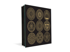 Wall Mount Key Box together K12 Occult emblem collection