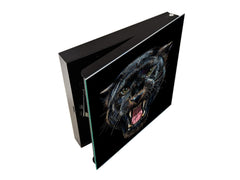 Pizarra Magnética con Armario para llaves K02 Pantera negra