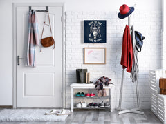 Cajetín de llaves con Pizarra de cristal K07 Monkey motorista