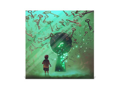 Gabinete para llaves montado en la pared K11 Niño con ojo de cerradura