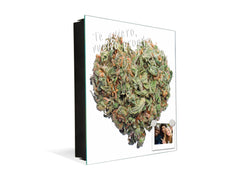 50 Keys Holder K04 Heart Shape Cannabis Flower