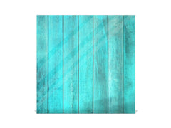 Wall Mounted Key Holder K10 Turquoise wood