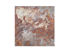 50 keys cabinet with Decorative front panel and Glass white board KN04 Rusted textures Series: Rusted metal