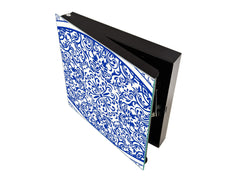 Petite armoire pour clés avec motif au choix K01 Lignes concentriques