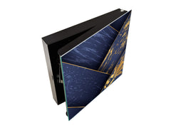 Armadietto moderno per chiavi con motivo a scelta K01 Linee concentriche