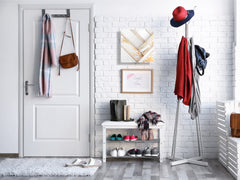 Key Cabinet Storage Box with Frameless Glass White Board KN10 Decorative Surfaces Series: Luxury white panels