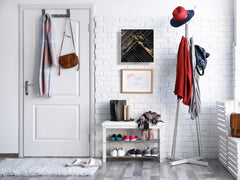 Key Cabinet Storage Box with Frameless Glass White Board KN10 Decorative Surfaces Series: Luxury black panels