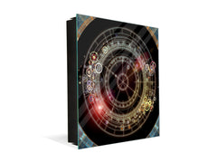 Armadietto moderno per chiavi con motivo a scelta K01 Linee concentriche