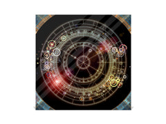 Armadietto moderno per chiavi con motivo a scelta K01 Linee concentriche