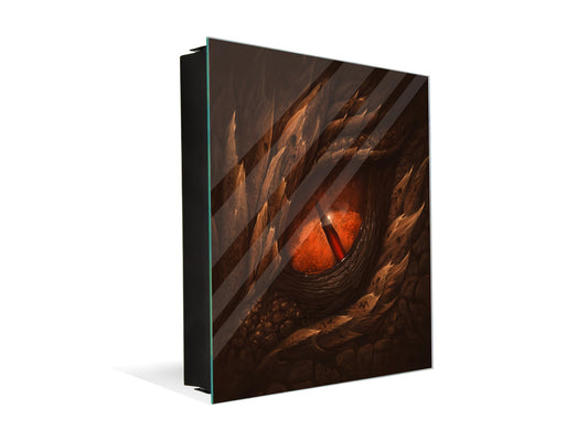 Petite armoire pour clés avec motif au choix K01 Lignes concentriques