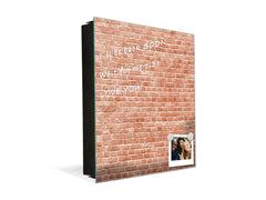 Elegant Key Organizer for 50 Key Together with Dry Erase Board KN05 Textures and tiles 1 Series: Vintage red brick texture