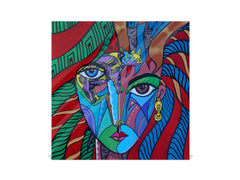 Petite armoire pour clés avec motif au choix K01 Lignes concentriques