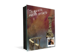 Petite boîte de décoration pour clés avec images au choix K05 Monde fantastique