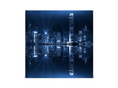 Wall Mount Key Box together with Decorative Dry Erase Board K14 Worldly motives: City by night