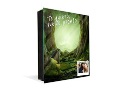 Schlüsselschrank mit Magnettafel für Marker K05 Verträumte Wälder