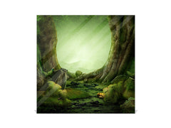 Schlüsselschrank mit Magnettafel für Marker K05 Verträumte Wälder