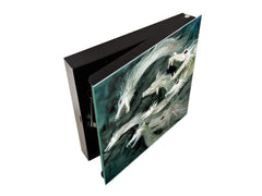 Moderno Armario para Llaves K01 Líneas concéntricas