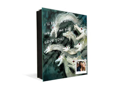 Moderno Armario para Llaves K01 Líneas concéntricas