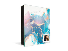 Moderno Armario para Llaves K01 Líneas concéntricas