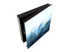 Petite armoire pour clés avec motif au choix K01 Lignes concentriques