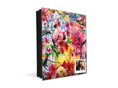 Wall Mounted Key Holder K08 Beautiful Flowers