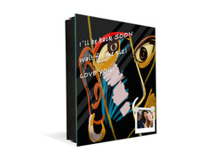 Moderno Armario para Llaves K01 Líneas concéntricas