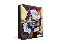 Dekorative Key Box K01 Konzentrische Linien