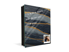 Dekorative Key Box K01 Konzentrische Linien