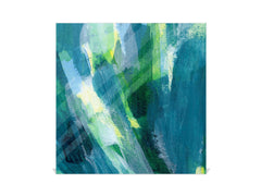 Decorative key Storage Cabinet with Glass White Board KN07: Colourful paint brushes