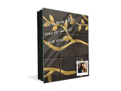 Moderno Armario para Llaves K01 Líneas concéntricas