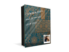 Moderno Armario para Llaves K01 Líneas concéntricas