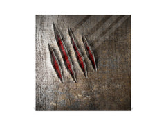 Porte-clés décoratif avec tableau à surface magnétique K09 Griffes griffures