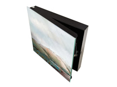 Petite armoire pour clés avec motif au choix K01 Lignes concentriques