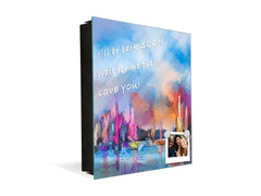 Moderno Armario para Llaves K01 Líneas concéntricas