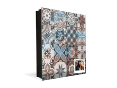 Petite armoire pour clés avec motif au choix K01 Lignes concentriques