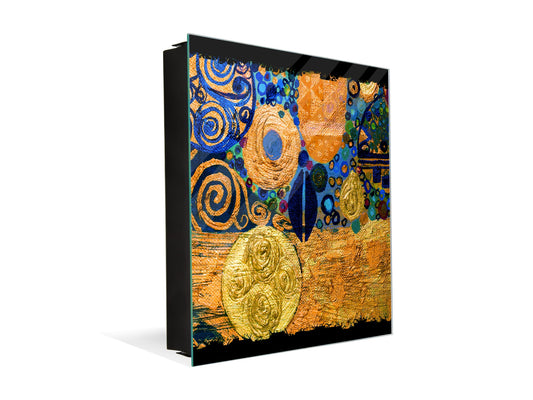 Key Cabinet together with Magnetic Glass Markerboard KN12 Paintings Series: Abstract painting composition