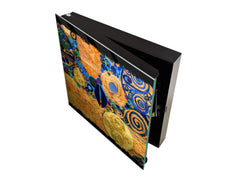 Key Cabinet together with Magnetic Glass Markerboard KN12 Paintings Series: Abstract painting composition