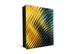 Wall Mount Key Box together with Decorative Dry Erase Board KN09 Colourful Variety Series: Colorful wavy design 2