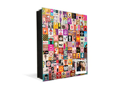 Steel key storage locker K01 Art Collage 2