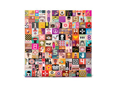 Steel key storage locker K01 Art Collage 2